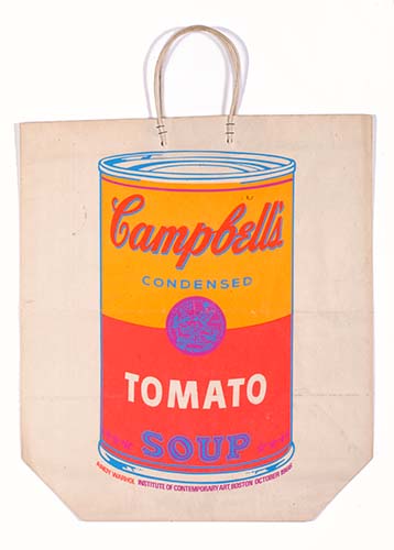Campbell’s Soup Can on Shopping Bag
